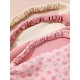 3pcs Fresh Daisy Flower Headbands for Girls – Cute Fabric Hairbands, Perfect for Daily Casual Style.