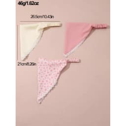 3pcs Fresh Daisy Flower Headbands for Girls – Cute Fabric Hairbands, Perfect for Daily Casual Style.