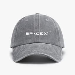 Fashion SpaceX Baseball Cap for Men Women Space X Distressed Washed hat Headwear Outdoor casual adjustable sun hats