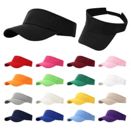Unisex Solid Color Baseball Cap Empty Top Sports Outdoor Sun Hat with Sunshade Female Sun Visor Tennis Cap Sunscreen Protection