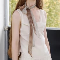 Women Long Scarf Retro Color Matching Ribbon Headbands Neck Tie Silk Scarf Decorative Waist Belt Waistband Headscarf Accessories
