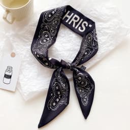Paisley Pattern Long Skinny Scarf Stylish Ribbon Multi Purpose Scarf Neck Scarf for Hair Decor Bag Strap Daily Fashion Accessory