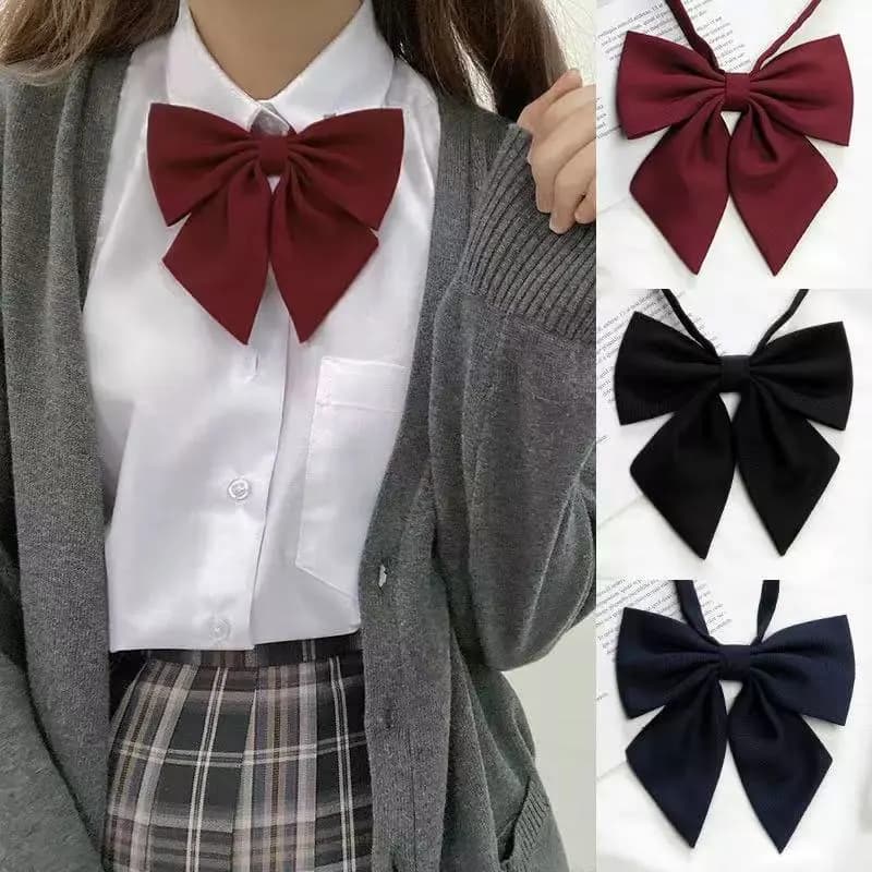 Women's Bowtie Bow Bowknot Adjustable Pre-tied Bow Tie Necktie for Lolita JK Cosplay Costume Accessory