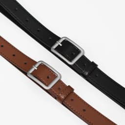 New Stylish Slim Waist Belt For Women, PU Material - Simple Casual Versatile Elegant Solid Color Belt,Perfect For Jeans, Dresses