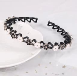 Cute Hair Hoop for Baby Girls, Non-slip Wave Headband with Teeth, Kids Hair Accessories for Bangs & Broken Hair Styling