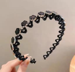 Cute Hair Hoop for Baby Girls, Non-slip Wave Headband with Teeth, Kids Hair Accessories for Bangs & Broken Hair Styling