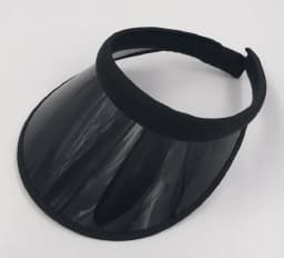 New Fashion Summer Outdoor Sports Sun Protection Cap Unisex Clear Plastic Visor Hat Candy Color PVC Sunshade Hat UV Protection H