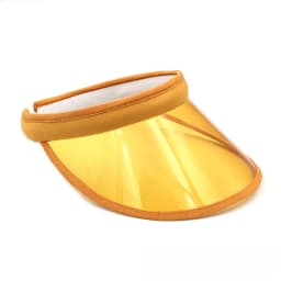 New Fashion Summer Outdoor Sports Sun Protection Cap Unisex Clear Plastic Visor Hat Candy Color PVC Sunshade Hat UV Protection H