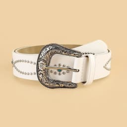 1 Piece of Women's Fashionable Beaded Belt, Popular and Versatile, Suitable for Street Punk Style, Festival Clothing Accessories