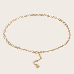 Fashion Women's Rhinestone Belt Metal Slim Waist Chain High Quality Versatile Dress Accessories Trendy Belt Bright Bride Bling