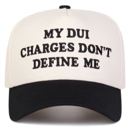 Unisex MY DUI CHARGES Letter Embroidery Baseball Caps Spring Autumn Outdoor Adjustable Casual Hats Sunscreen Hat Sports Cap