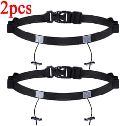 Outdoor Running Belt Marathon Race Number Belt Gym Fitness Accessories Adjustable Elastic Sports Belt