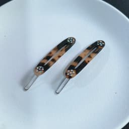 French Acetate Hair Clips Pins Fashion Side Braid Bangs Hair Pins Women Elegant Hair Barrettes Cute Hair Accessories Daily Wear