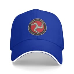 Isle Of Man Baseball Cap Ellan Vannin Tt Racing Uk Outdoor Sport Sun Hip Hop Hats Unisex Men Trendy Print Baseball Caps