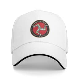 Isle Of Man Baseball Cap Ellan Vannin Tt Racing Uk Outdoor Sport Sun Hip Hop Hats Unisex Men Trendy Print Baseball Caps