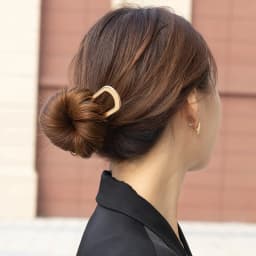 Elegant U-Shaped Hair Sticks Alloy Long Thick Hair Updo Bun French Hairpin Hair Accessories for Women Girls