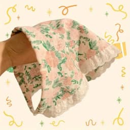 1pc Vintage Floral Lace Headscarf Non-Slip Triangle Bandana with Hair Clip Beach Holiday Hair Accessory for Women Beach Decor