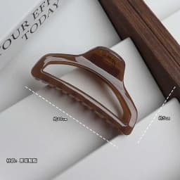 2026 New Medium Shark Hair Clip for Women French Bun Updo Hairpin Elegant Back of Head Grip