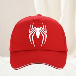 red Spider Baseball Caps Hip-hop Hats Spring and Summer Outdoor Adjustable Casual Hats Boy Girl Trave