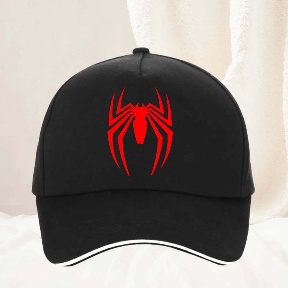 red Spider Baseball Caps Hip-hop Hats Spring and Summer Outdoor Adjustable Casual Hats Boy Girl Trave