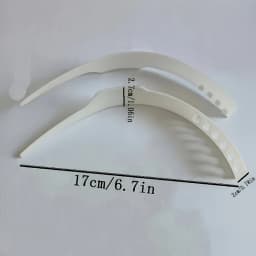 1Pc Business Collar Support Strap Adjustable Invisible Neckline Enhancer, Made of Plastic, Suitable for Men'S Shirts And Suits