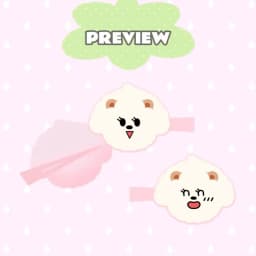 2Pcs Cute Fluffy Bear Hair Clips Kawaii Acrylic Barrettes with Different Expressions for Girls Women Jewelry HairClip
