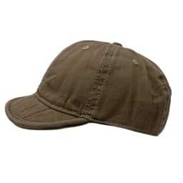 Fashion Washed Cotton Baseball Hat Adjustable Retro Peaked Cap Solid Color Short Brim Snapback Cap for Men Women
