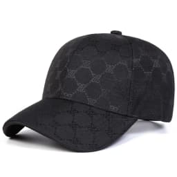 Four Seasons New Sunscreen Three-Line Sewn Baseball Cap Men's And Women's Casual Cap Net Red Distressed 1841 Hat