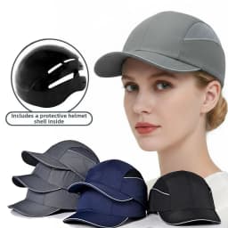 With ABS Shell EN812 Safety Cap Anti-collision Head Protection Work Safety Helmet Safety Baseball Hat