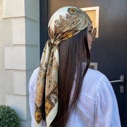 90cm Women Spring Summer Square Scarf  Satin Silk Scarves Headscarf Female Foulard Beach Bandana Ladies Neckerchief Hair band