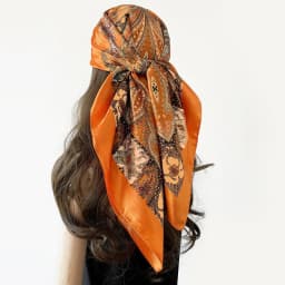 90cm Women Spring Summer Square Scarf  Satin Silk Scarves Headscarf Female Foulard Beach Bandana Ladies Neckerchief Hair band