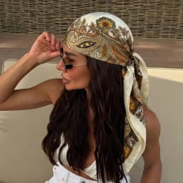 90cm Women Spring Summer Square Scarf  Satin Silk Scarves Headscarf Female Foulard Beach Bandana Ladies Neckerchief Hair band