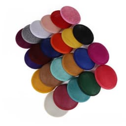 Creative 13CM Fascinator Bases Round Craft Material Wedding Millinery DIY Headpiece Hair Accessories