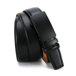 Men's Business Belt Leather Classic Alloy Buckle High Quality Casual Fashion Ratchet Adjustable Belt Cowboy Punk Casual Belt