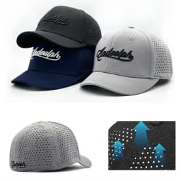 Big Head Hat Back Closed 5cm Short Brim Baseball Cap for Men Mesh Fitted Caps Stretchy Full Closed Caps 56-60cm 61-65cm