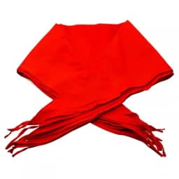 Classic China Style Triangle Towel Scarf 120cm Cotton Red Scarf School Supplies Red Tie Choker Young Pioneer Scarves Gifts