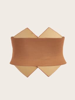 Women's Vintage-Inspired PU Leather Waist Cincher Multi-Color Options Triple Button Closure for Tummy Control & Slimming Effect