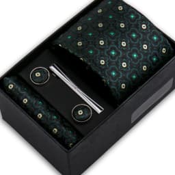 Classic Mens Tie Set Paisley Hanky Cufflinks In Gift Box Jacquard Woven Neckties Set For Men Formal Wedding Fashion Accessories