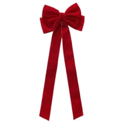 Velvet Hair Clip for Women Elegant Handmade Black Red Green Double Bows Barrette Pin Long Tassel Hair Accessories Christmas Gift