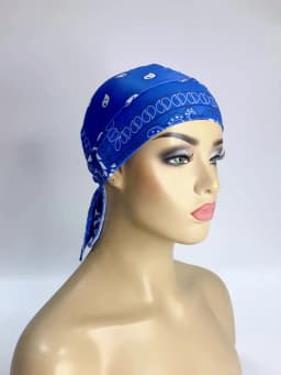 New Paisley Print Hip Hop Turban Cap Elastic Head Wraps Breathable Casual Durags Candy Color Durag Unisex Bandana Pirate Hats