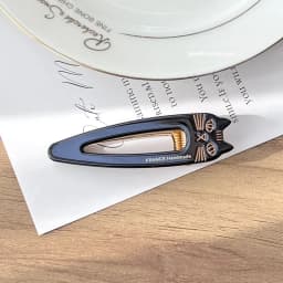 South Korea France Gold Label Cute Kitten Mimi Duck billed Clip French Versatile Caramel Hairpin Clip Side Clip