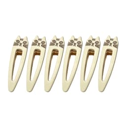 South Korea France Gold Label Cute Kitten Mimi Duck billed Clip French Versatile Caramel Hairpin Clip Side Clip