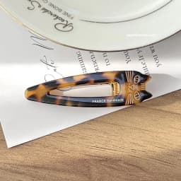 South Korea France Gold Label Cute Kitten Mimi Duck billed Clip French Versatile Caramel Hairpin Clip Side Clip