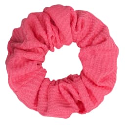 6pcs/lot Candy Color Scrunchies Elastic Hair Band Women Girls Ponytail Holder Rubber Accessories Waffle fabric