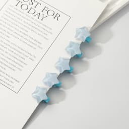 10Pcs Mini Y2K Hairpin Pink/Blue Star Design BB Hair Clips Fringe Jewelry Barrette Bangs Side Clip Summer Girls Hair Accessories