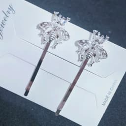 2Pcs/Set Metal Dragonfly Hair Clip Pins For Women Girls Fashion Insect Barrettes Hairwear Bangs Side Hair Accessories