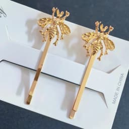 2Pcs/Set Metal Dragonfly Hair Clip Pins For Women Girls Fashion Insect Barrettes Hairwear Bangs Side Hair Accessories