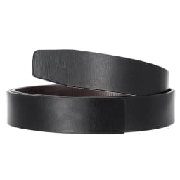 Non porous and toothless belt strip without buckle for men's toothless belt strip