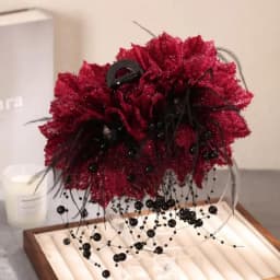 Versatile Shiny Shark Clip with Tassel Boosts Hair Volume New Elegant Hair Accessory ﻿