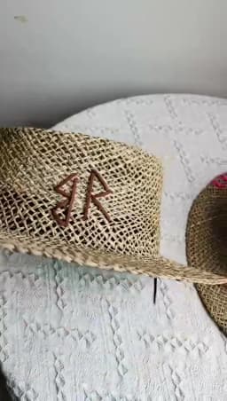 Designer French Elegant Women's Summer RB Letter Straw Hat Wide Brim Breathable Sun Protect Fashionable Beach Vacation Sun Hat